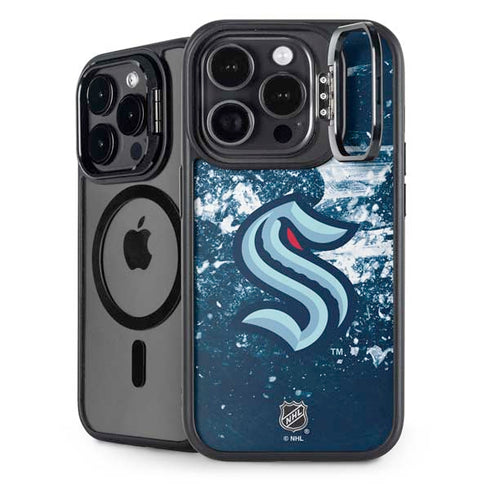 NHL Seattle Kraken Frozen iPhone 16 Pro Kickstand Case